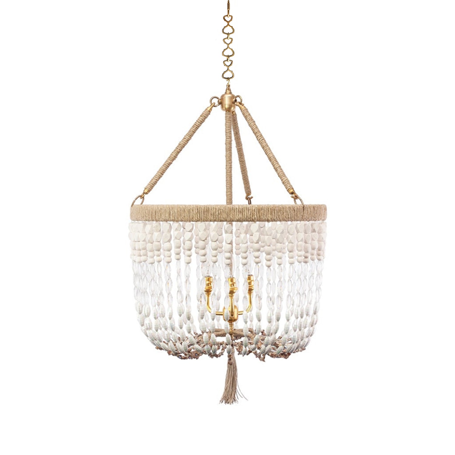 Lustre en perles Malibu Stoney